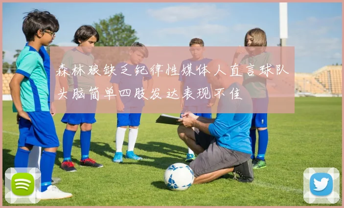 森林狼缺乏纪律性媒体人直言球队头脑简单四肢发达表现不佳