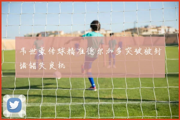 韦世豪传球精准德尔加多突破被封堵错失良机